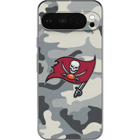 NFL Tampa Bay Buccaneers Camo Pixel 9 Pro XL Skin